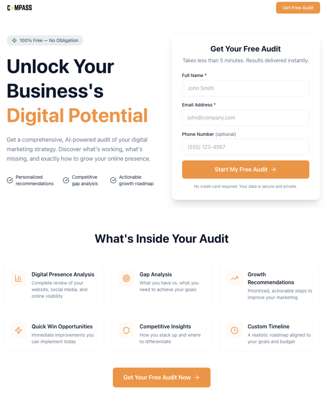 TechArmor Digital Assessment Compass
